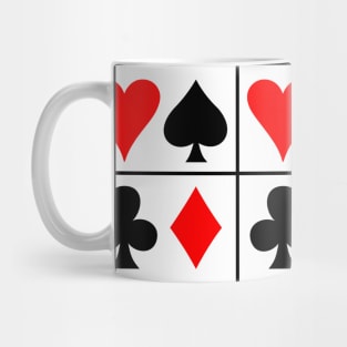 Funny Playing Cards Design Mug